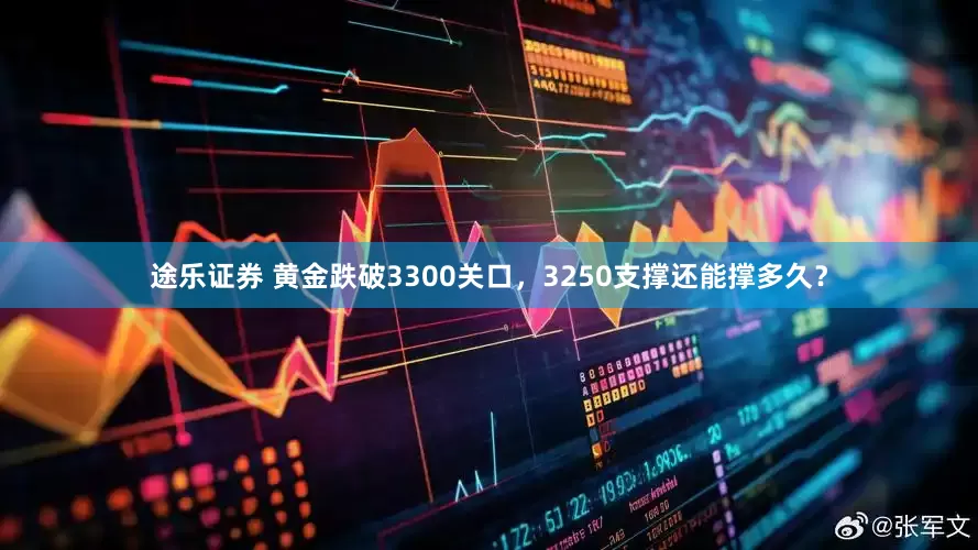 途乐证券 黄金跌破3300关口，3250支撑还能撑多久？